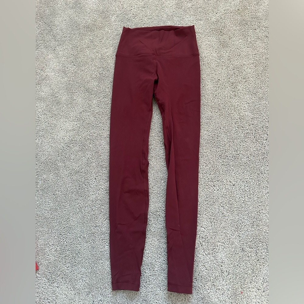 Heynuts Maroon Leggings XS
